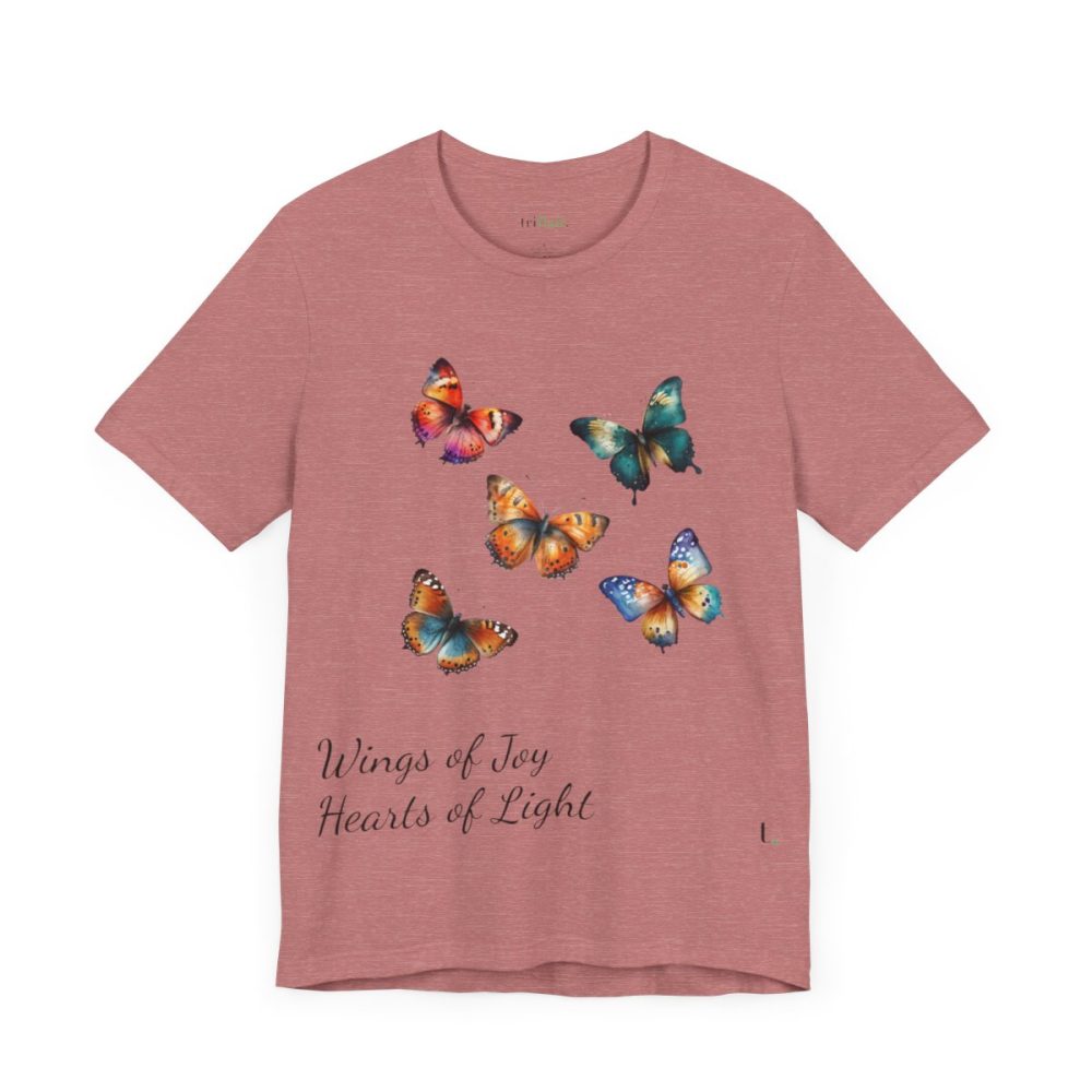 Colorful Watercolor Butterflies – Unisex T-shirt