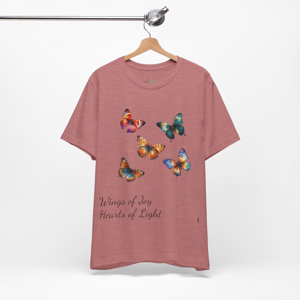 Colorful Watercolor Butterflies – Unisex T-shirt