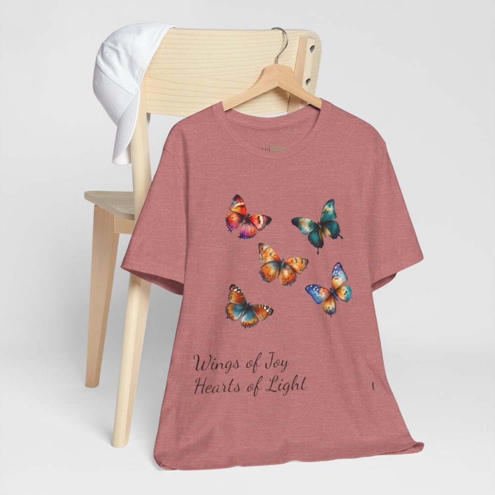 Colorful Watercolor Butterflies – Unisex T-shirt