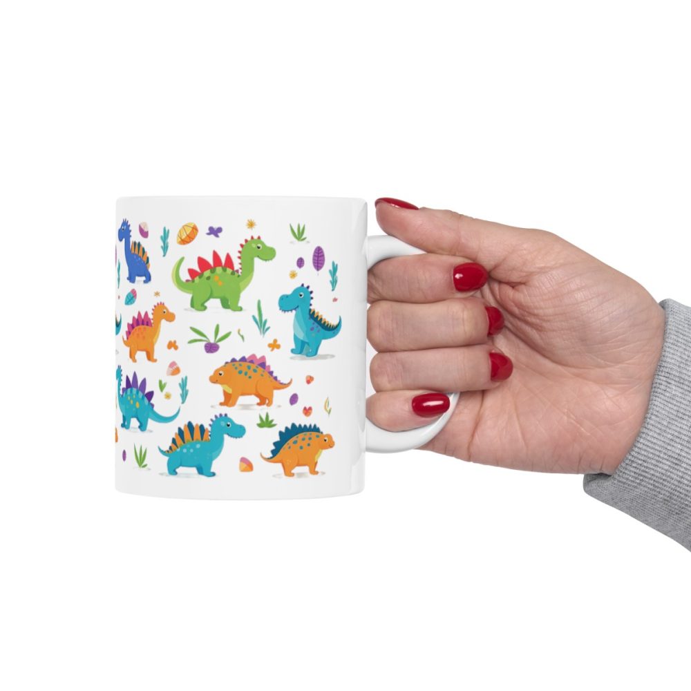 Lovely Colorful Dinosaurs Mug