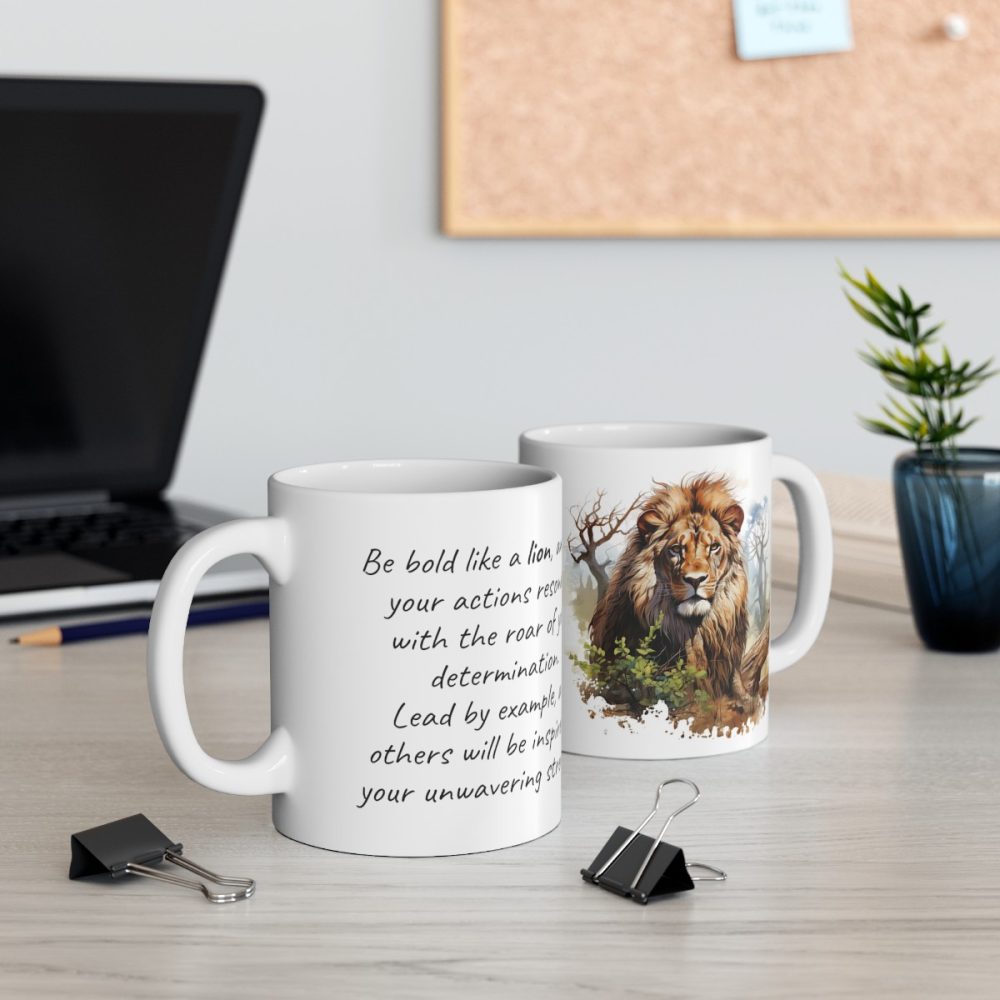 Lion – Inspirational Saying Coffee Mug