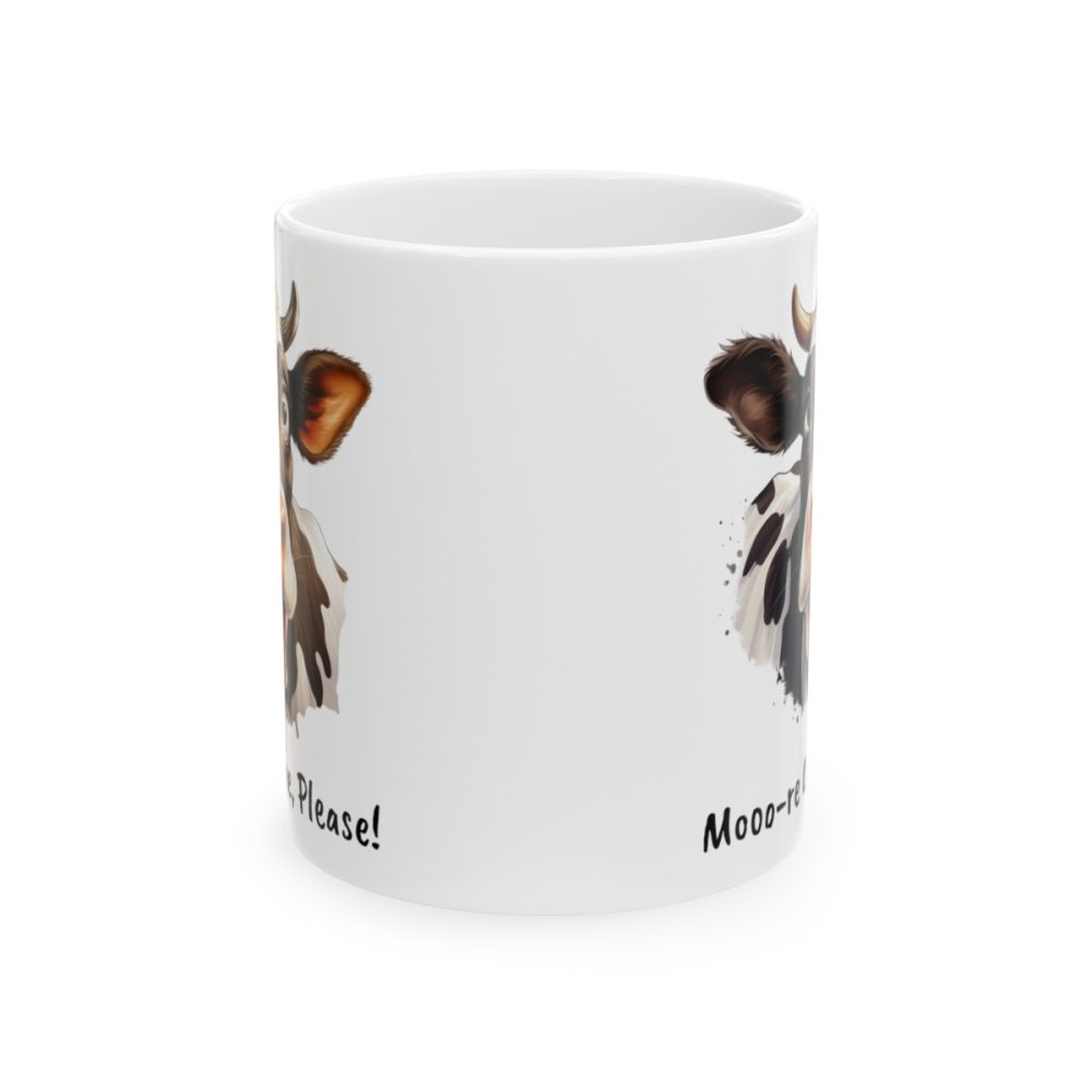 Funny Cow Face – Two Sided Mug