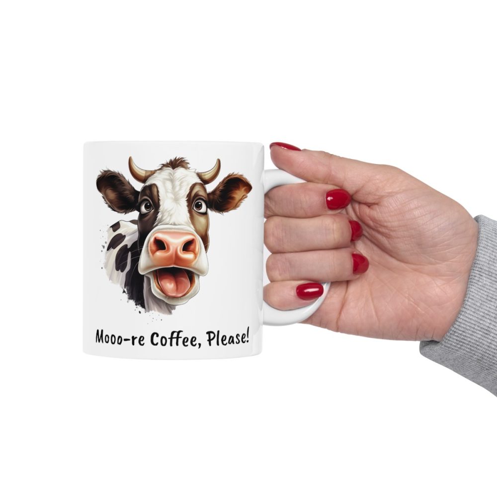 Funny Cow Face – Two Sided Mug