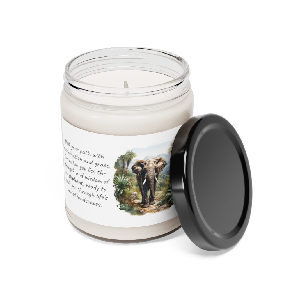 Elephant – Inspirational Saying Scented Soy Candle