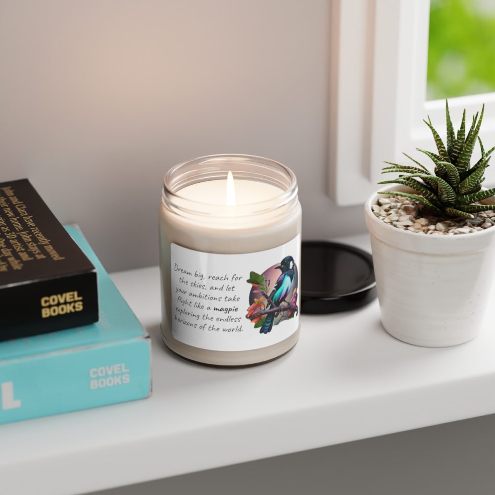 Magpie – Inspirational Saying Scented Soy Candle