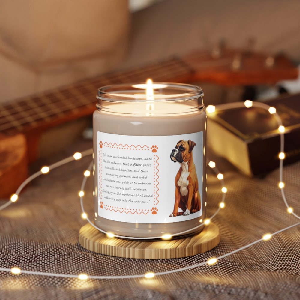 Boxer – Inspirational Saying Scented Soy Candle