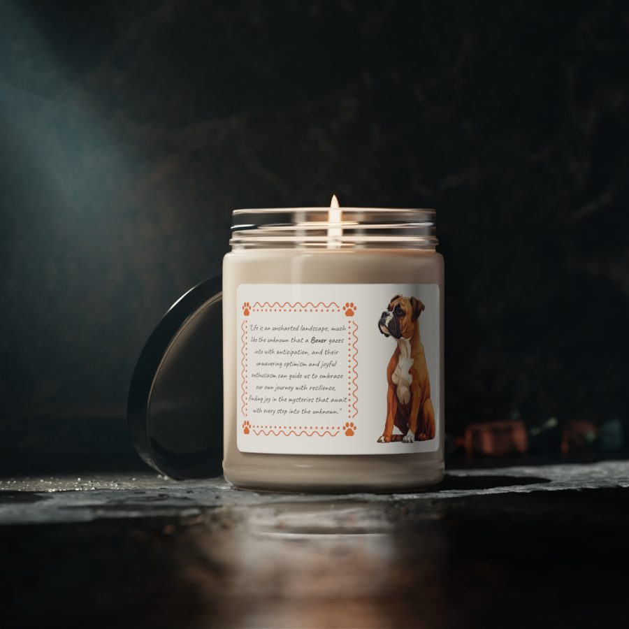 Boxer – Inspirational Saying Scented Soy Candle