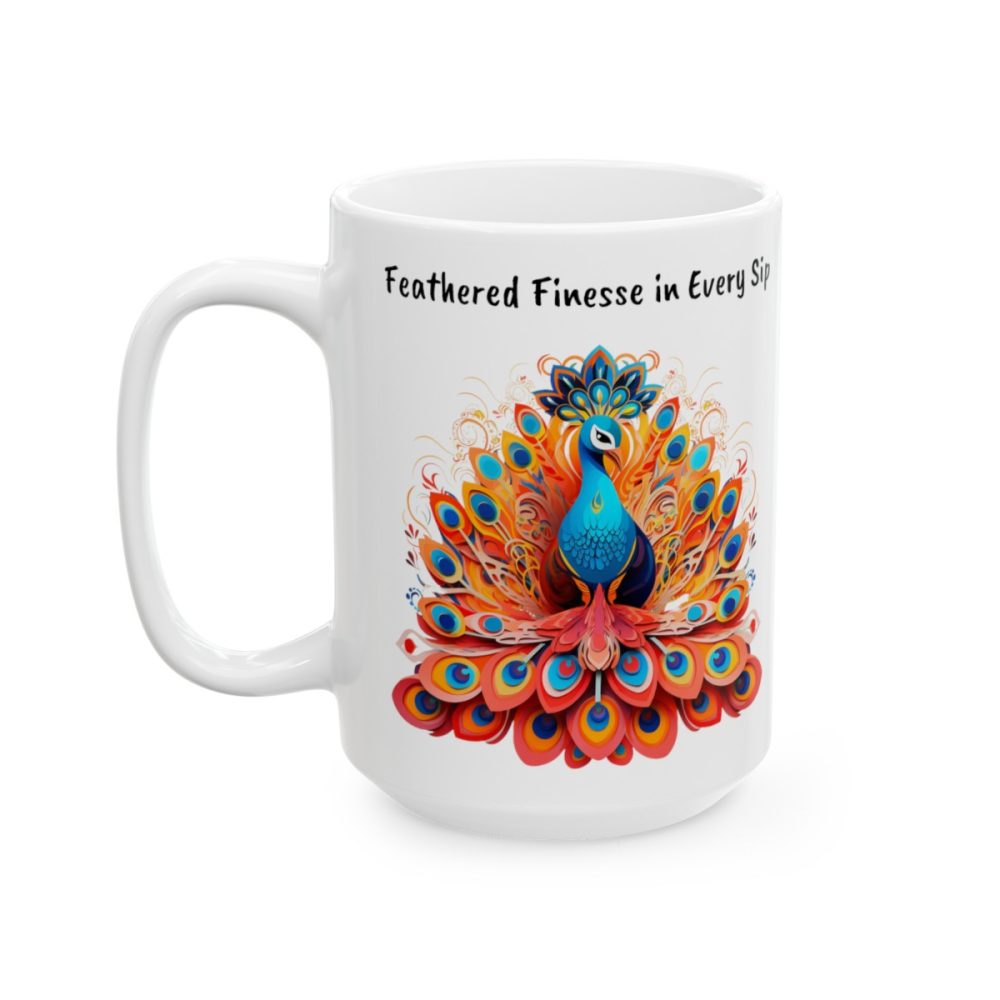 Peacock Art – Coffee Mug