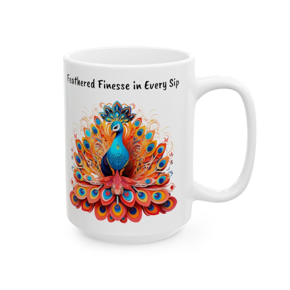 Peacock Art – Coffee Mug