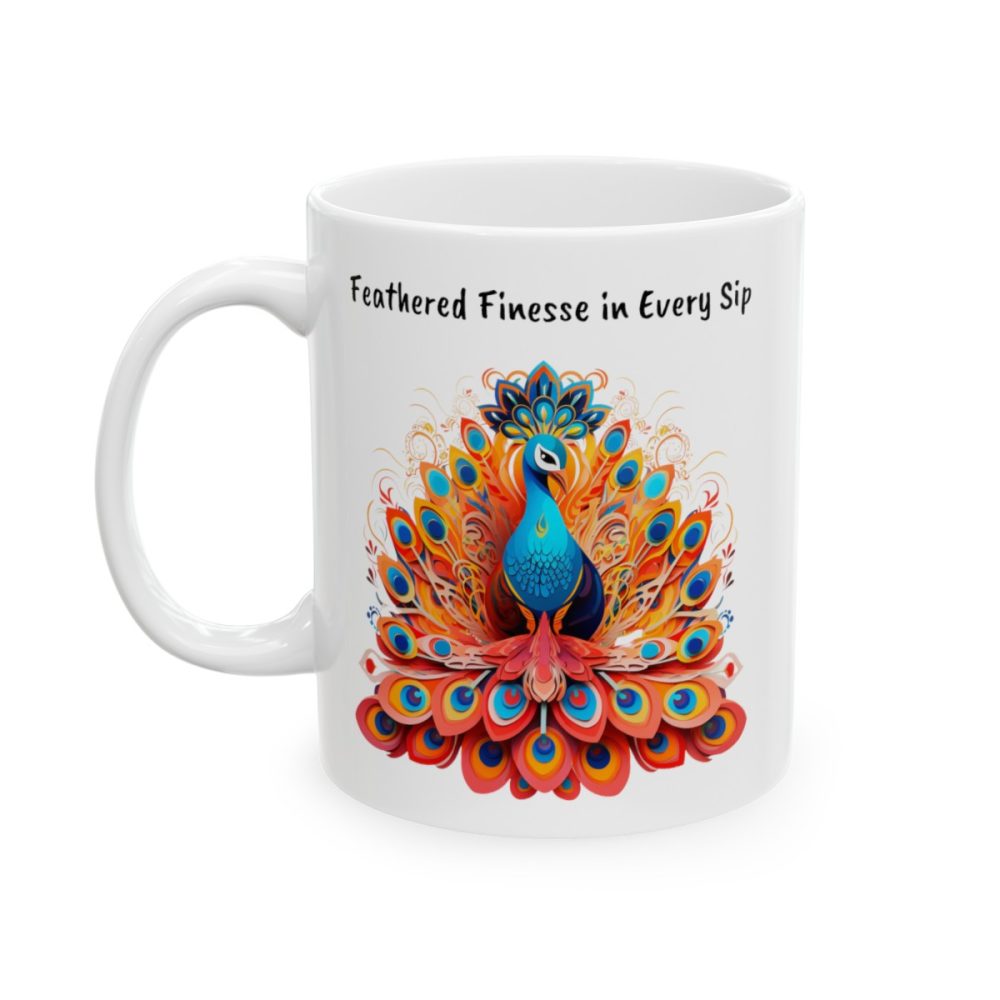 Peacock Art – Coffee Mug