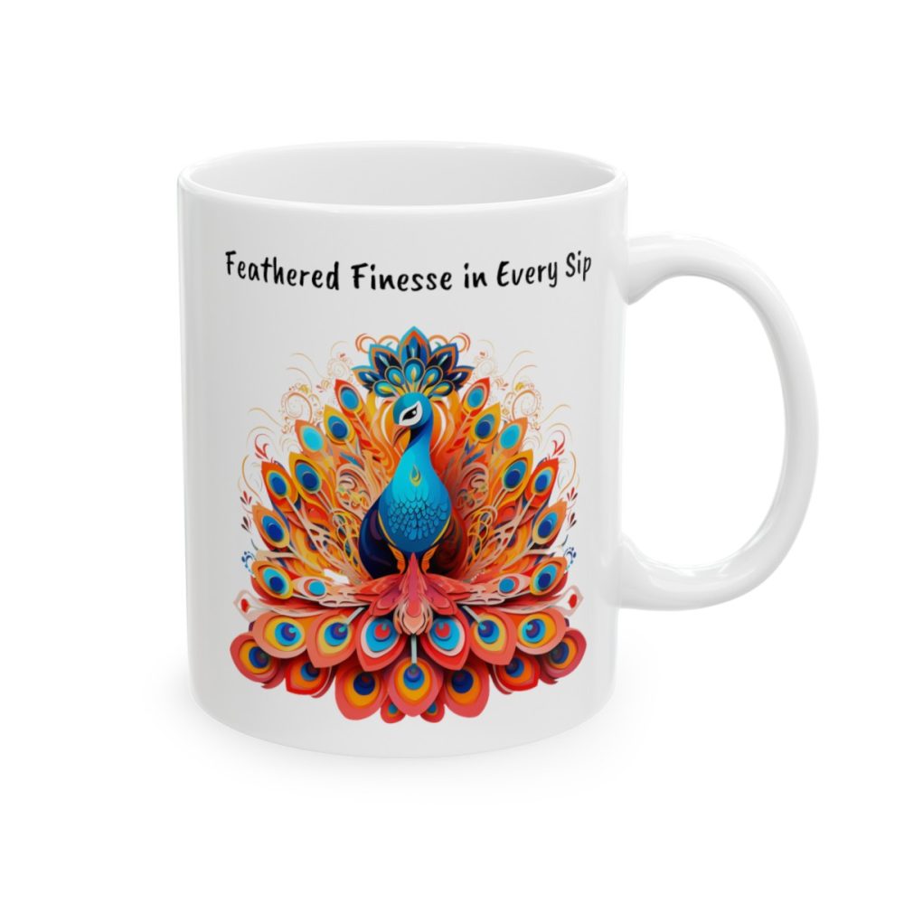 Peacock Art – Coffee Mug