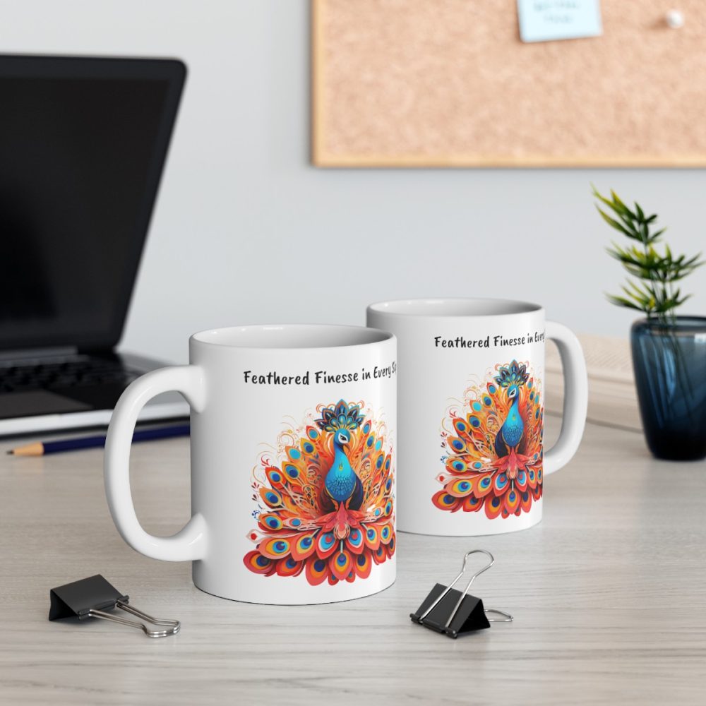 Peacock Art – Coffee Mug