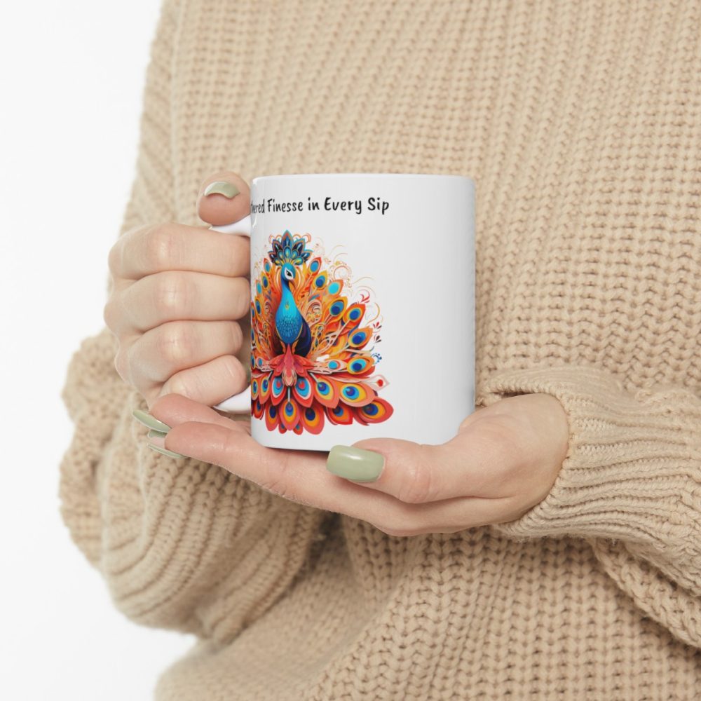 Peacock Art – Coffee Mug