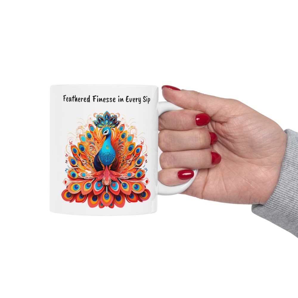 Peacock Art – Coffee Mug