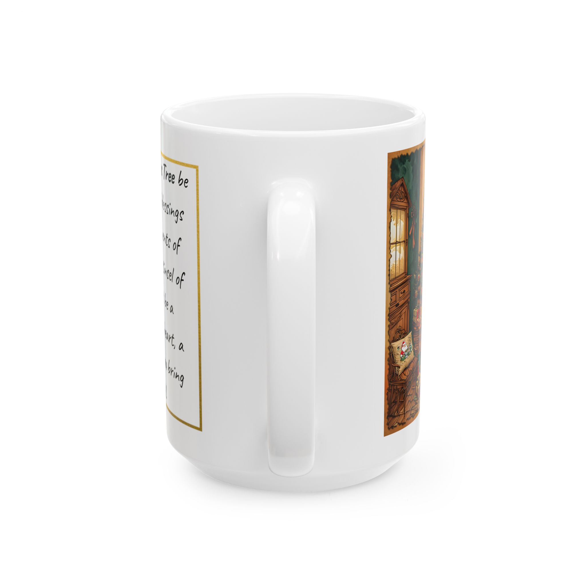 Classic Christmas Tree Mug, Christmas Present Mug, Unique Gift, Coffee Lovers Mug, Gift for Her, Gift for Him, Inspirational Mug, Presents Classic Christmas Tree Mug, Christmas Present Mug, Unique Gift, Coffee Lovers Mug, Gift for Her, Gift for Him, Inspirational Mug, Presents