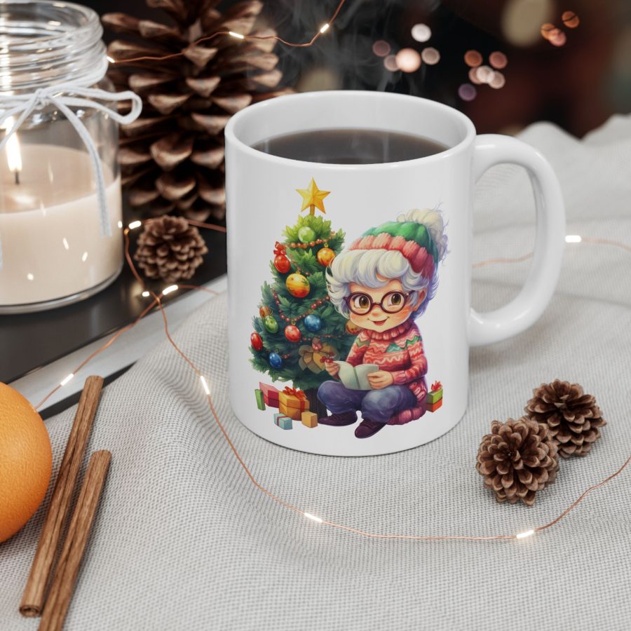Merry Christmas Mug, Beautiful Gift Ideas, Presents For Mum Dad, Colorful Mug, Unique Gift
