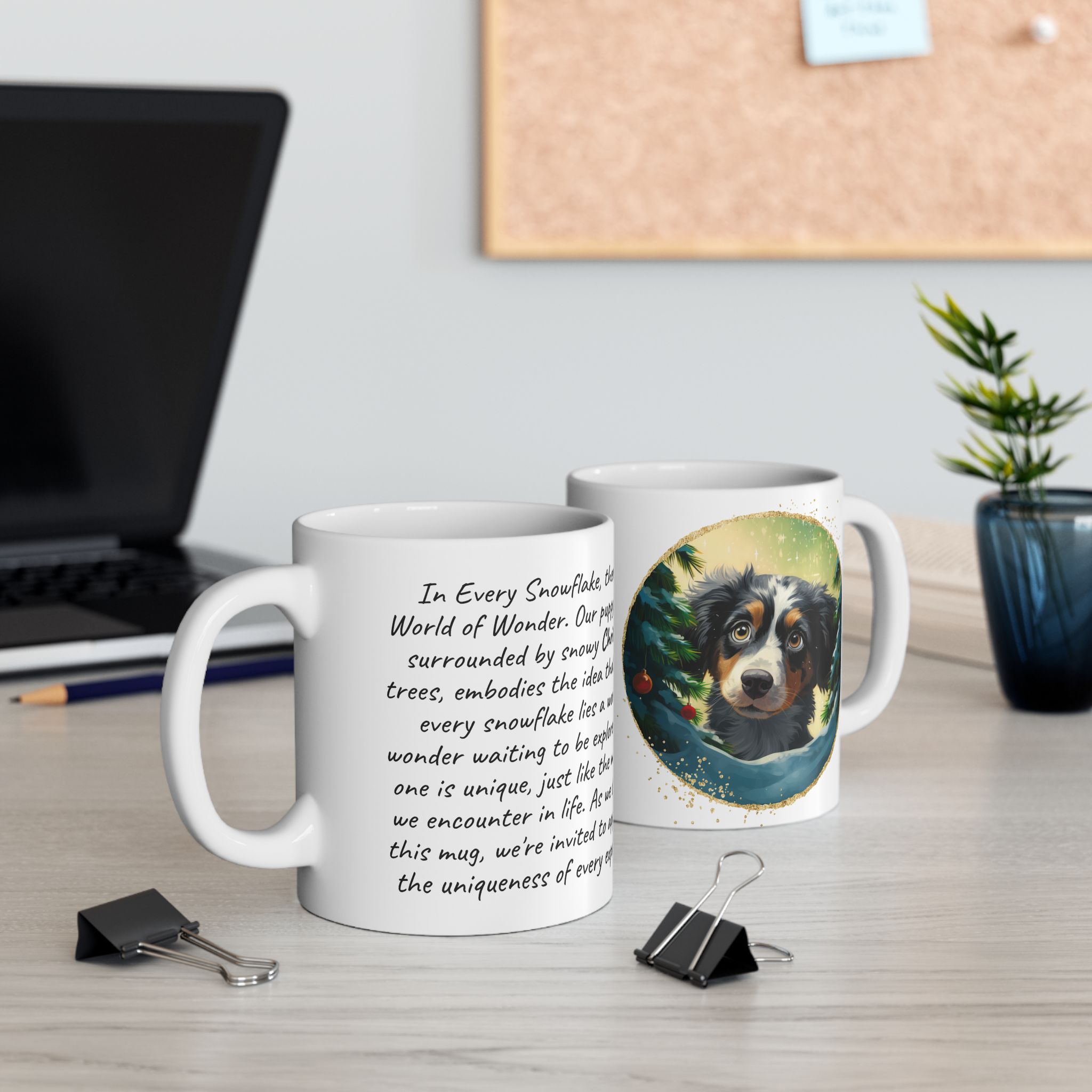 Cute Puppy Christmas Mug, Christmas and New Year Mug, Unique Gift, Animal and Pet Lovers Mug, Gift for Her, Gift for Him, Christmas Tree Mug Cute Puppy Christmas Mug, Christmas and New Year Mug, Unique Gift, Animal and Pet Lovers Mug, Gift for Her, Gift for Him, Christmas Tree Mug