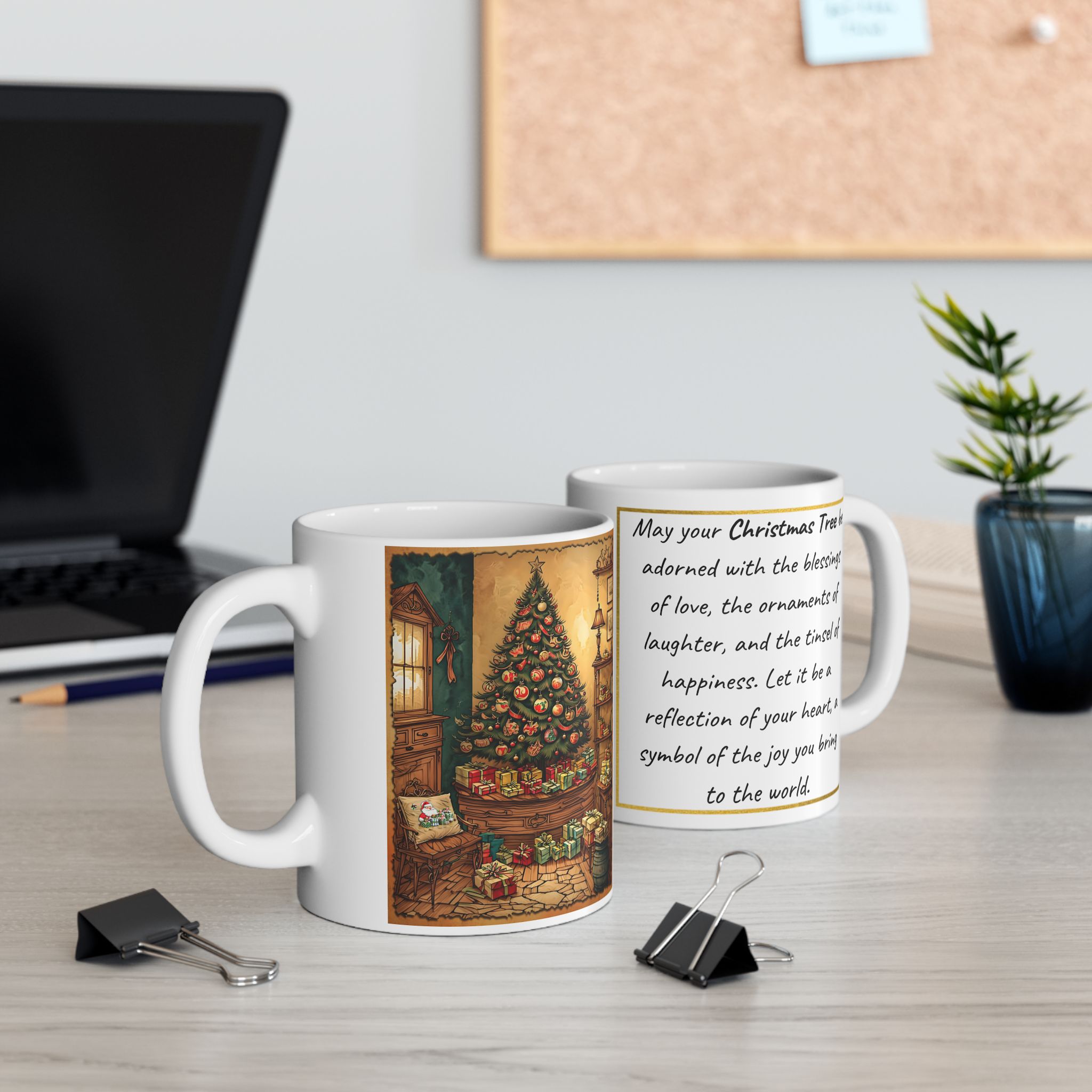 Classic Christmas Tree Mug, Christmas Present Mug, Unique Gift, Coffee Lovers Mug, Gift for Her, Gift for Him, Inspirational Mug, Presents Classic Christmas Tree Mug, Christmas Present Mug, Unique Gift, Coffee Lovers Mug, Gift for Her, Gift for Him, Inspirational Mug, Presents