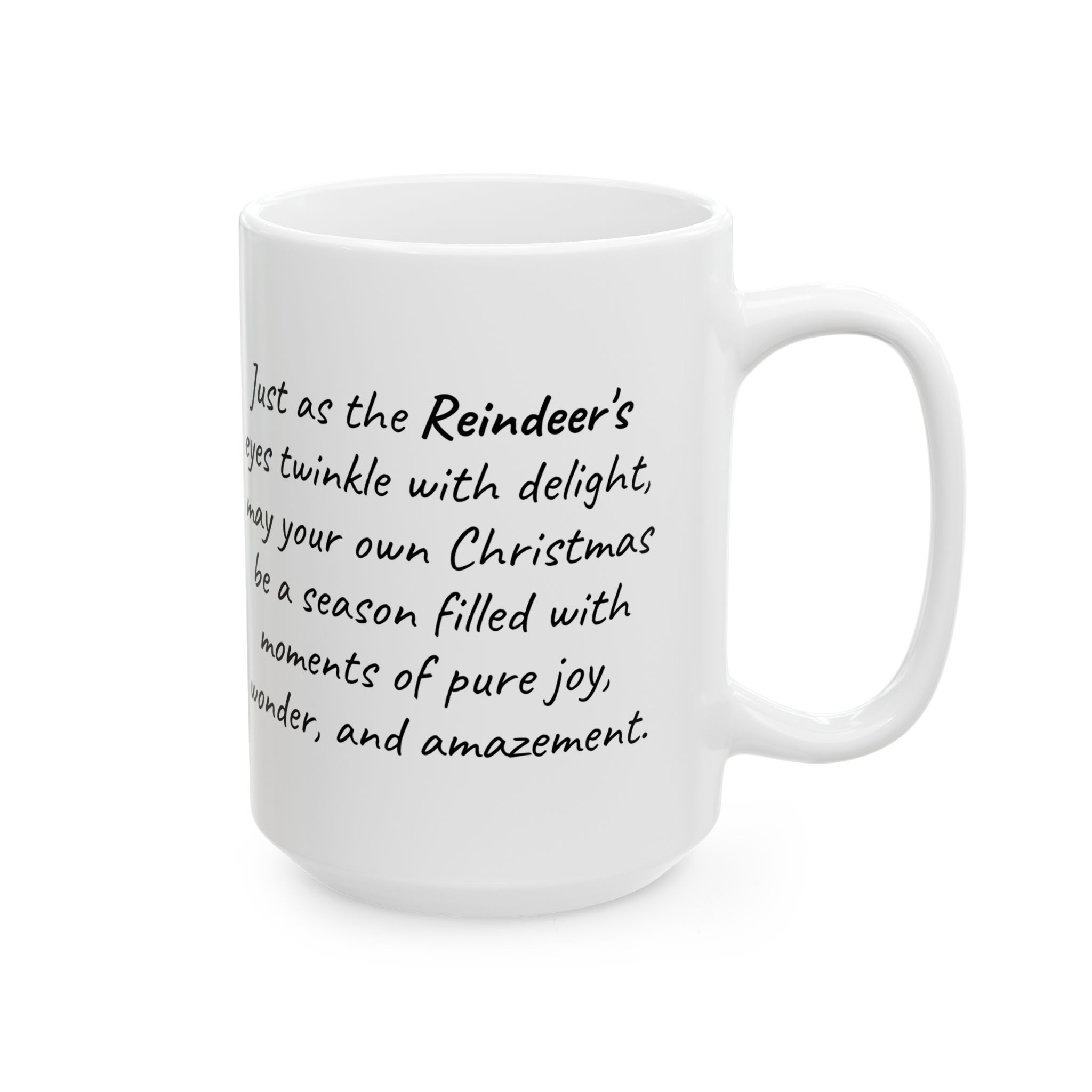 Reindeer Christmas Mug, Christmas Present Mug, Unique Gift, Coffee Lovers Mug, Gift for Her, Gift for Him, Inspirational Mug Reindeer Christmas Mug, Christmas Present Mug, Unique Gift, Coffee Lovers Mug, Gift for Her, Gift for Him, Inspirational Mug