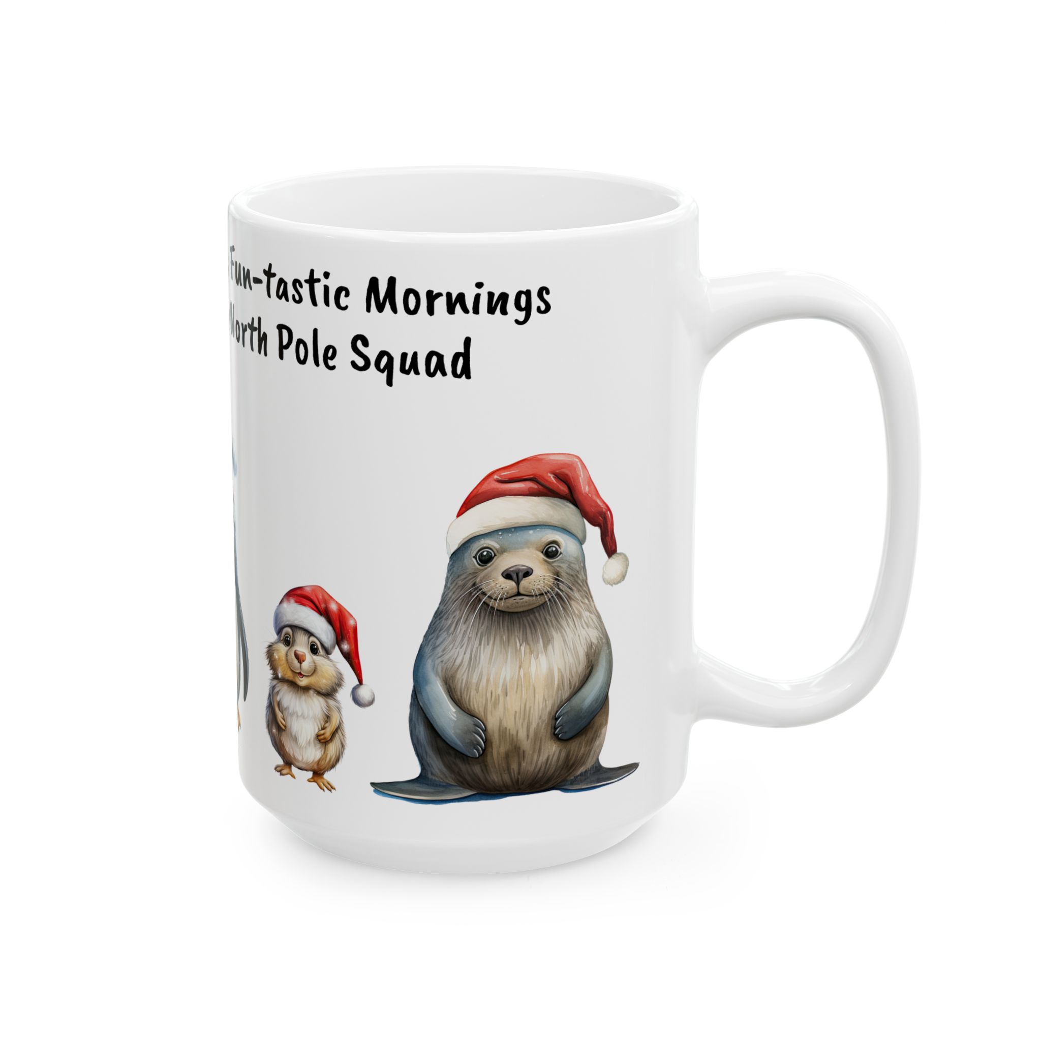 Sip and Smile with the North Pole Squad Mug, Unique Gift, Coffee Lovers Mug, Gift for Her, Gift for Him, Funny and Cute Arctic Animals Mug Sip and Smile with the North Pole Squad Mug, Unique Gift, Coffee Lovers Mug, Gift for Her, Gift for Him, Funny and Cute Arctic Animals Mug
