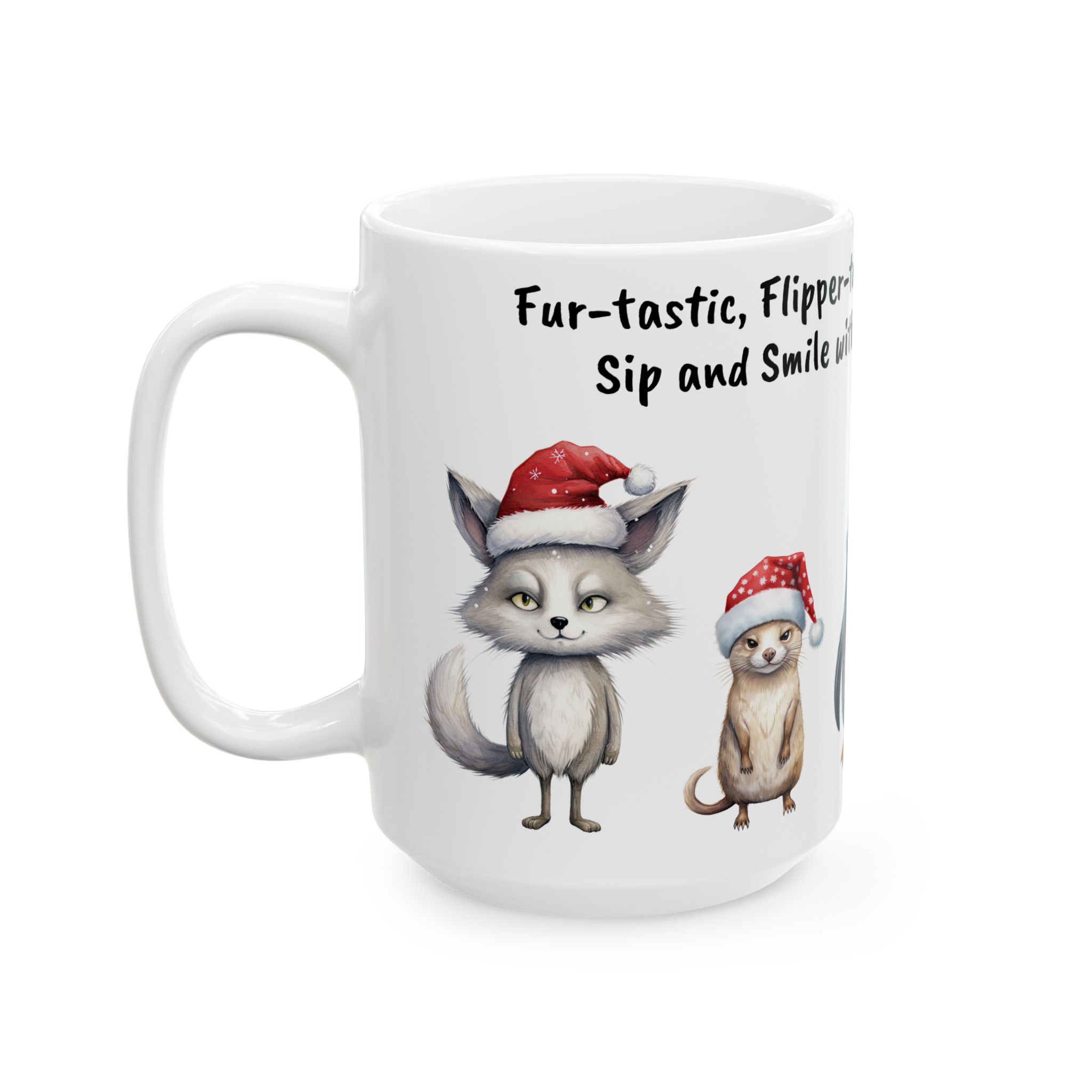 Sip and Smile with the North Pole Squad Mug, Unique Gift, Coffee Lovers Mug, Gift for Her, Gift for Him, Funny and Cute Arctic Animals Mug Sip and Smile with the North Pole Squad Mug, Unique Gift, Coffee Lovers Mug, Gift for Her, Gift for Him, Funny and Cute Arctic Animals Mug