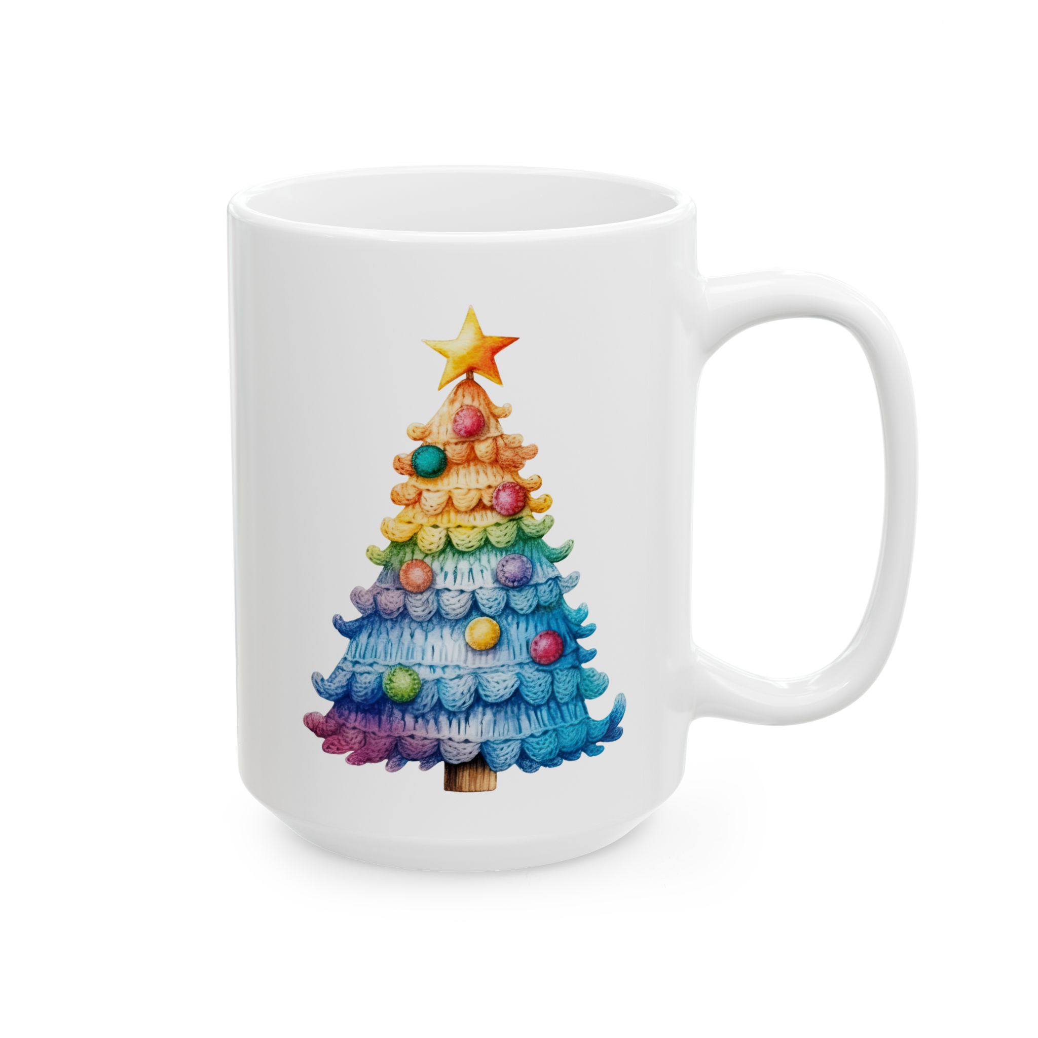 Cute Colorful Christmas Tree Mug, Christmas Present Mug, Unique Gift, Coffee Lover Mug, Gift for Her, Gift for Him, Inspirational Saying Mug Cute Colorful Christmas Tree Mug, Christmas Present Mug, Unique Gift, Coffee Lover Mug, Gift for Her, Gift for Him, Inspirational Saying Mug